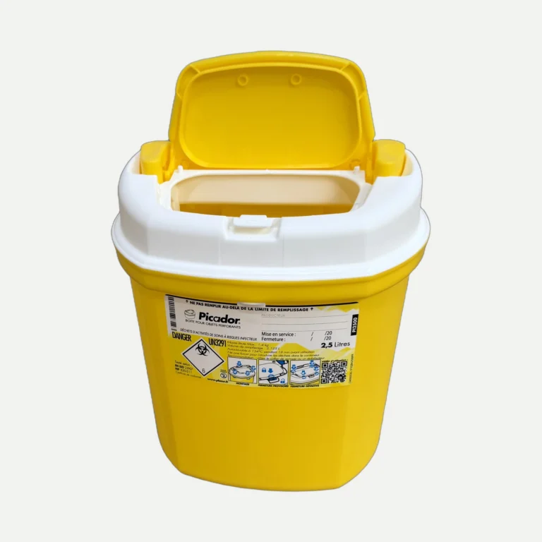 PICADOR 2,5 L Plazur, boite pour objets perforants